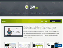 Tablet Screenshot of drvtech.com